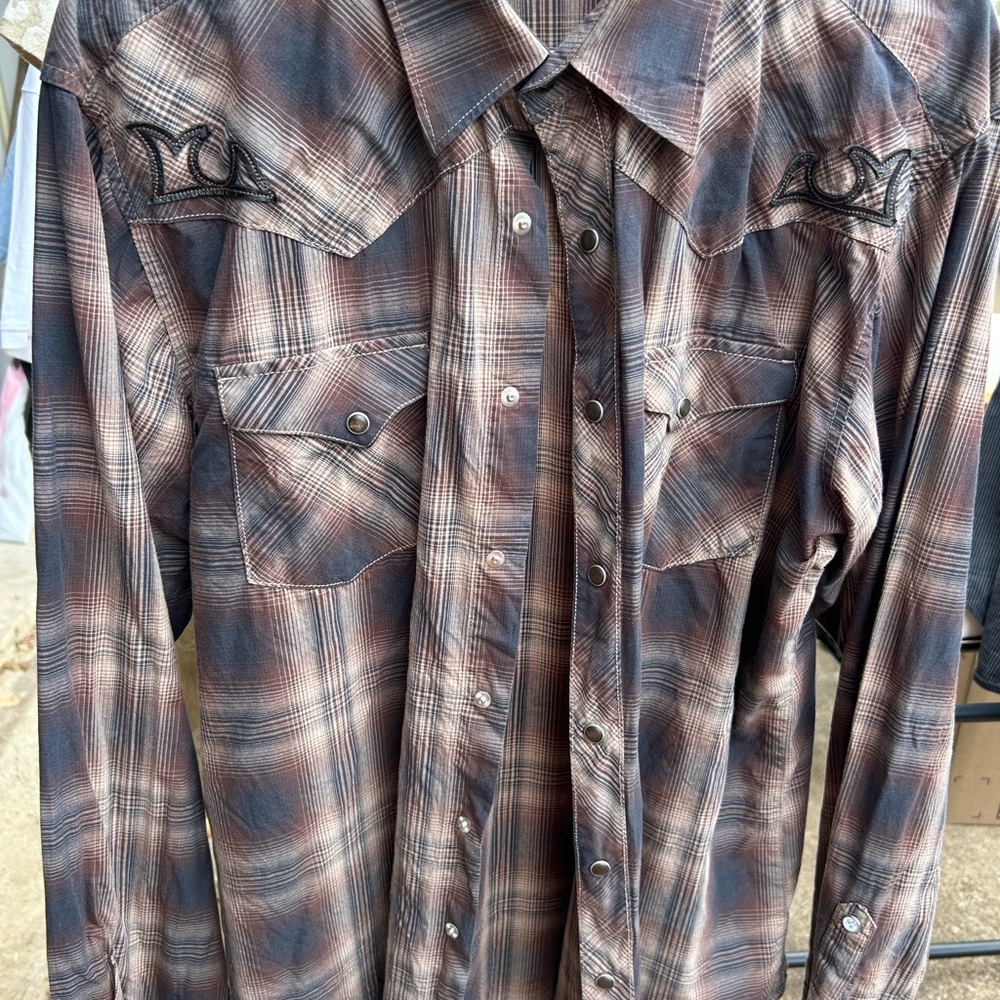 Ariat Plaid Western Shirt